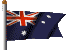 Australia Flag clipart animated